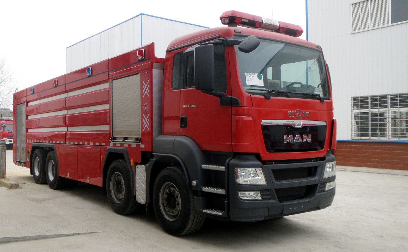 德國Man壓縮空氣泡沫消防車