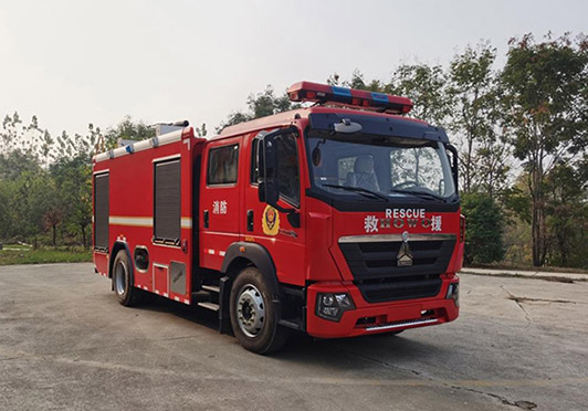 HXF5150GXFSG60型水罐消防車