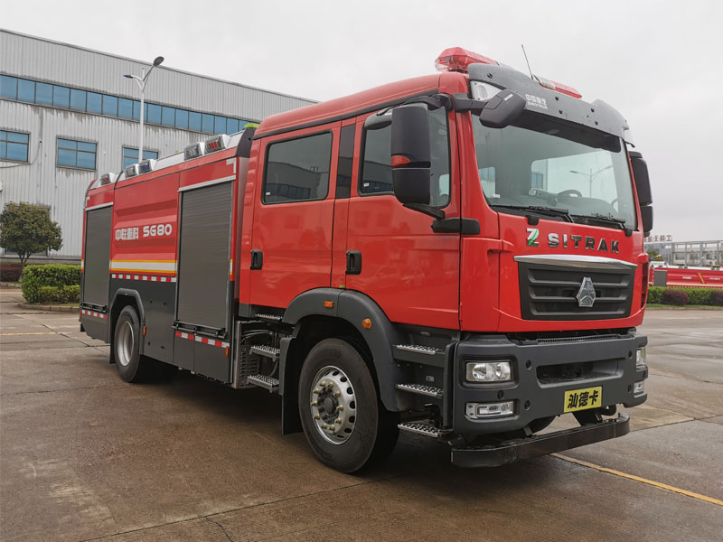 ZLF5192GXFSG80型水罐消防車