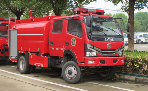 湖北江南水罐消防車的結(jié)構(gòu)組成及工作原理